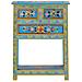 Credenza Turchese 55x30x76 cm in Legno Massello di Mango - Foto miniatura 3