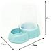 Dispenser Cibo Acqua 1,6L Per Animali Modello 700084 Colore Azzurro   - Foto miniatura 4