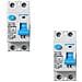 Interruttore Differenziale Puro 2p 25a 6ka 30ma 220v Salvavita 2 Pezzi - Foto miniatura 1
