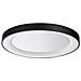 Plafoniera Contemporanea Planet Metallo Nero Led Integrato 33w 3000k Ip20 - Foto miniatura 1