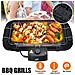 Trade Shop - Griglia Elettrica 2000 W Barbecue Grill Bistecchiera Bbq Giardino Q-bbq6 Jy-06 - Foto miniatura 1