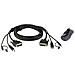 Kit cavo KVM di sicurezza USB DVI-D Dual Link da 1,8 M - Foto miniatura 1