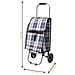 Carrello Spesa Con Ruote Trolley Portaspesa Con Manico Amilcare Carrello Blu - Foto miniatura 3