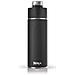 Thirsti Uso quotidiano, Fitness, Trekking, Sport 530 ml Plastica, Acciaio inox Nero - Foto miniatura 1