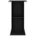 Supporto per Acquario Nero 75x36x72,5 cm in Legno Multistrato - Foto miniatura 5