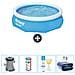Piscina Fuori Terra - In Giro - 305x76 Cm - Blu - Include Accessori Coordinati Cb50 - Foto miniatura 1