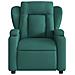 Poltrona Elettrica Reclinabile Verde Scuro In Tessuto - Foto miniatura 7