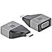 IADAP USBC-VGAC adattatore grafico USB 1920 x 1200 Pixel Nero, Argento - Foto miniatura 1