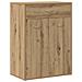 Scarpiera Rovere Artigianale 60x35x84 cm in Legno Multistrato - Foto miniatura 1
