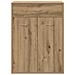Scarpiera Rovere Artigianale 60x35x84 cm in Legno Multistrato - Foto miniatura 5