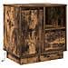 Armadio da Notte con cassetto Rovere fumo 50 x 34.5 x 50 cm. - Foto miniatura 1