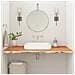 Piano Bagno 140x60x3,8 cm Rettangolare Legno Massello di Acacia - Foto miniatura 2