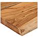 Piano Bagno 140x60x3,8 cm Rettangolare Legno Massello di Acacia - Foto miniatura 7