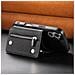 Custodia A Portafoglio Magnetica Nera Compatibile Con Iphone 17 Pro - Cover A Libro Con Porta Carte E Supporto - Foto miniatura 2