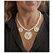Collana Di Perle E Monete D'oro - Foto miniatura 3