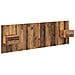 Testata con Comodino 3 pcs Legno vecchio Legno multistrato - Foto miniatura 1
