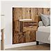 Testata con Comodino 3 pcs Legno vecchio Legno multistrato - Foto miniatura 4