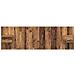 Testata con Comodino 3 pcs Legno vecchio Legno multistrato - Foto miniatura 7