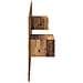 Testata con Comodino 3 pcs Legno vecchio Legno multistrato - Foto miniatura 8