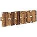 Testata con Comodino 3 pcs Legno vecchio Legno multistrato - Foto miniatura 9
