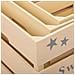 Set Di 3 Cassetti In Legno Laccato Beige - Foto miniatura 5