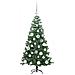 Albero di Natale con 150 LED con supporto Verde 120 cm PVC - Foto miniatura 4