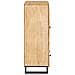 Credenza Marrone 40 x 33 x 110 cm Legno di mango massello - Foto miniatura 3