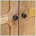 Credenza Marrone 40 x 33 x 110 cm Legno di mango massello - Foto miniatura 6