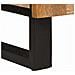 Credenza Marrone 40 x 33 x 110 cm Legno di mango massello - Foto miniatura 8