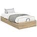Letto ottomano Rovere Sonoma 203 x 80,5 x 25 cm - Foto miniatura 1