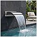 Cascata da Piscina con Luce LED Acciaio Inox 304 - Foto miniatura 2