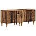 Mobile TV LED a 3 pezzi Legno antico Legno ingegnerizzato - Foto miniatura 4