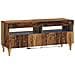 Mobile TV LED a 3 pezzi Legno antico Legno ingegnerizzato - Foto miniatura 7