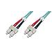 Cavo Fibra Ottica Sc A Sc Multimode Duplex 50/125 Mt. 5 Om3 - Foto miniatura 1
