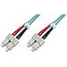 Cavo Fibra Ottica Sc A Sc Multimode Duplex 50/125 Mt. 5 Om3 - Foto miniatura 2