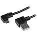 Cavo da Usb a micro USB con connettori ad angolo destro - M / M da 1 m Nero - Foto miniatura 1