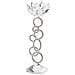 Candelabro Argento 9x9 25 Cm Oviedo - Foto miniatura 1