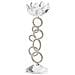 Candelabro Argento 9x9 25 Cm Oviedo - Foto miniatura 4
