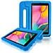 Cover Samsung Galaxy Tab A 8.0 2019 Anti Shock Speciale Bambino Con Manico Blu - Foto miniatura 3
