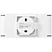 Supporto A Parete Per Tablet E Smartphone 7-12 Pollici Rotante 360°, Bianco / Grigio - Foto miniatura 10