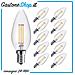 10x Lampadina Led Filamento Oliva Full Light E14 - Foto miniatura 1