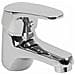 Miscelatore Rubinetto Europa Per Lavabo In Ottone Colore Cromato Con Piletta - Foto miniatura 1