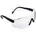Telaio 1000016 Op-tema Occhiali Di Sicurezza Con Lenti Trasparenti Anti-scratch - Nero - Foto miniatura 1