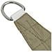 Parasole a Vela Oxford Rettangolare 4x5 m Beige - Foto miniatura 4
