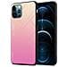 Custodia Compatibile Con Apple Iphone 13 Pro Max In Giallo - Rosa - Coperchio Protettivo Bicolore In Vetro Temperato E Silicone Tpu - Foto miniatura 1