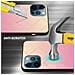 Custodia Compatibile Con Apple Iphone 13 Pro Max In Giallo - Rosa - Coperchio Protettivo Bicolore In Vetro Temperato E Silicone Tpu - Foto miniatura 3