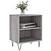 Comodini Grigio Sonoma 2 Pz 40x30x50 Cm In Legno Multistrato - Foto miniatura 2