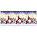 Tappeto Passatoia Cucina Antiscivolo Sottolavello Digitale Natale Snow House 52x180 Snow House - Foto miniatura 2
