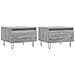 Tavolini Salotto 2pz Grigio Sonoma 50x46x35cm Legno Multistrato - Foto miniatura 2