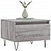 Tavolini Salotto 2pz Grigio Sonoma 50x46x35cm Legno Multistrato - Foto miniatura 3